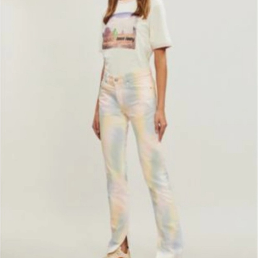 Ganni Tie-Dye Jeans